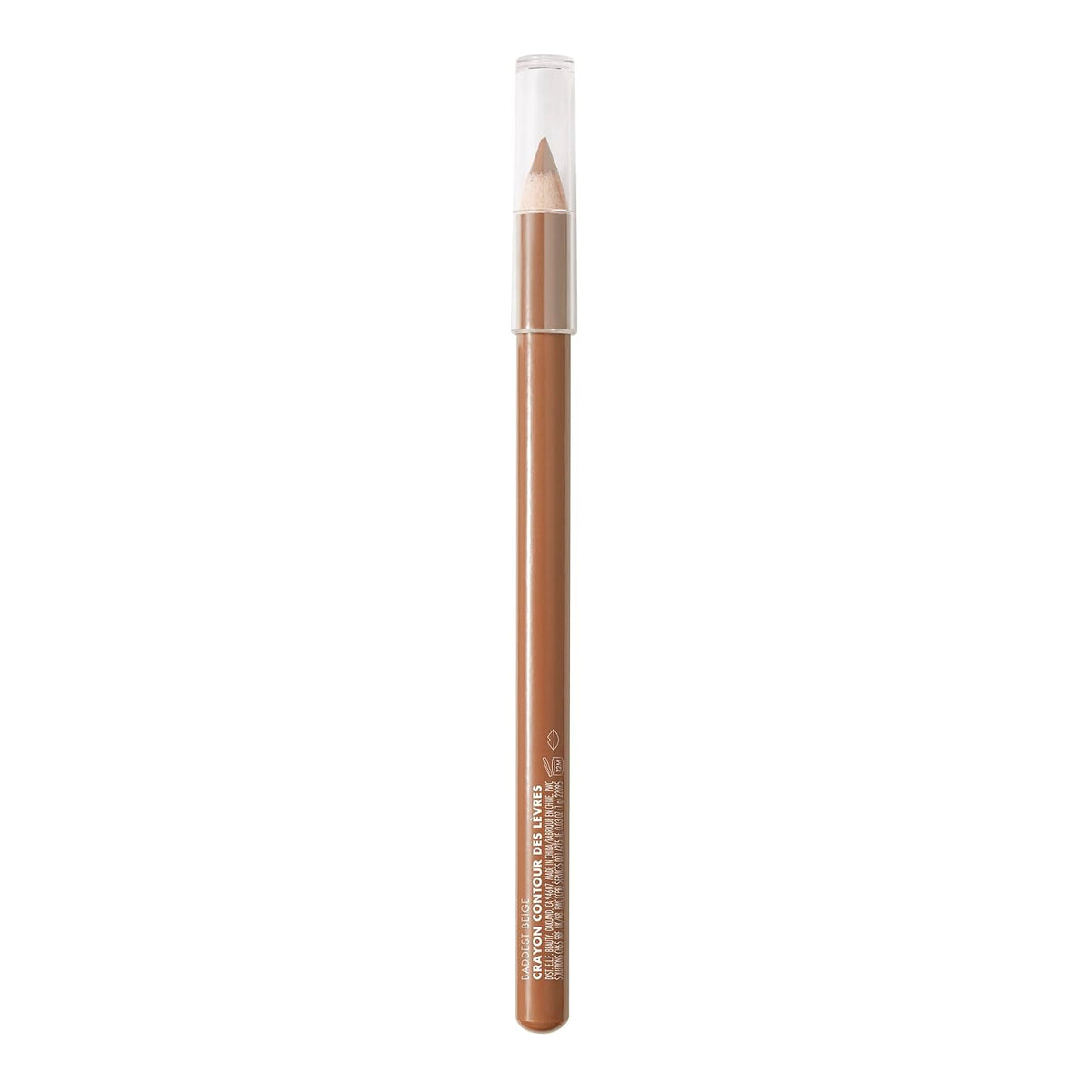 e.l.f. Cream Glide Lip Liner. Creamy High-Pigment. Baddest Beige | Semi-Matte Finish. Creamy Application. Smooth Glide Lip Pencil. Defines & Shapes. Vegan & Cruelty-Free