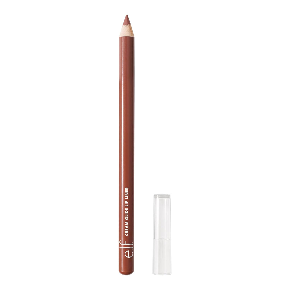 e.l.f. Cream Glide Lip Liner. Creamy High-Pigment. Pinky Swear | Semi-Matte Finish. Creamy Application. Smooth Glide Lip Pencil. Defines & Shapes. Vegan & Cruelty-Free