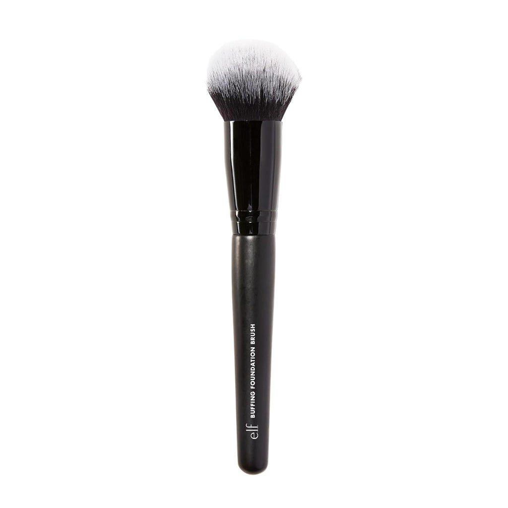 e.l.f. Buffing Foundation Brush. Tapered Makeup Brush For A Seamless-Looking Finish & Even Coverage. Vegan & Cruelty-Free