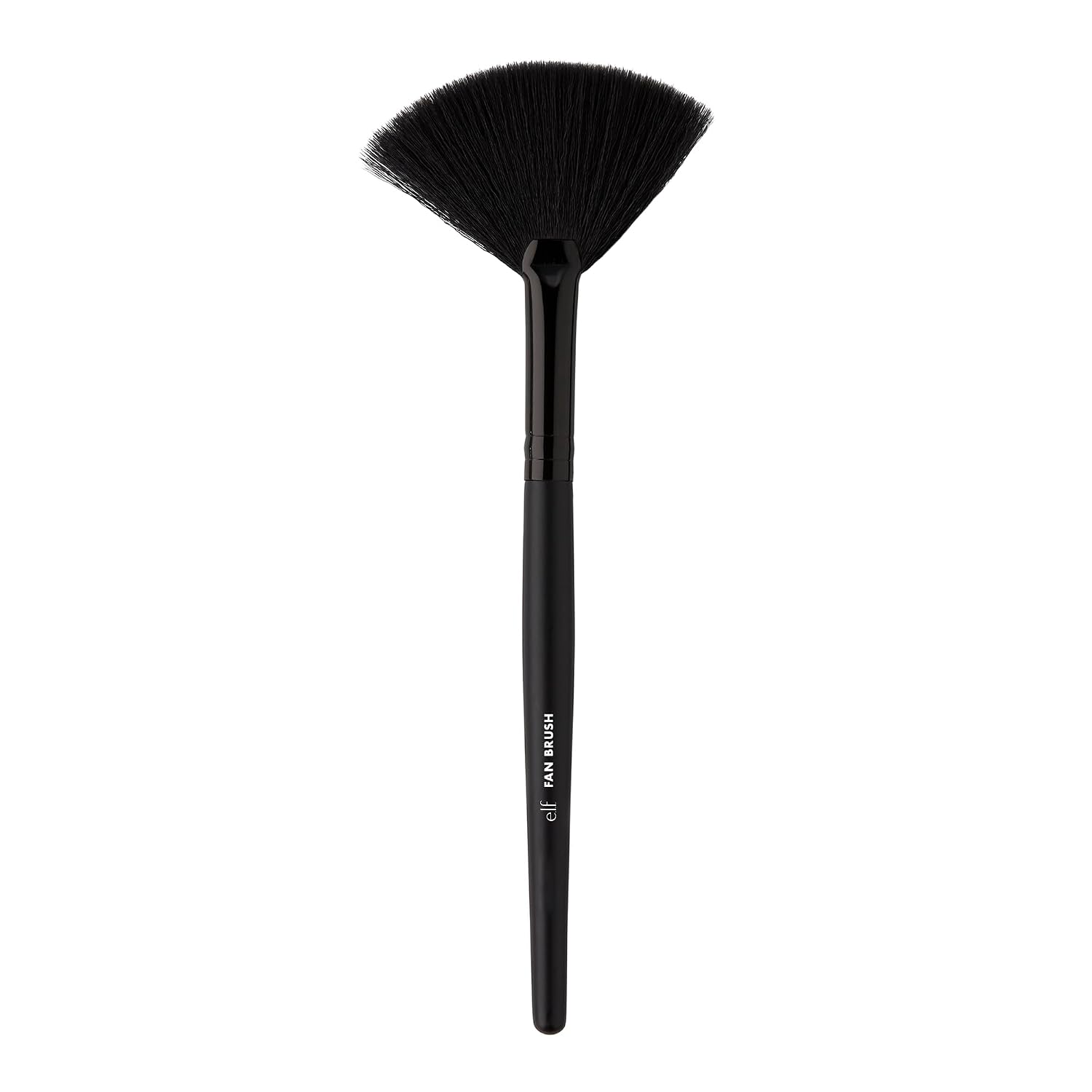 e.l.f. Fan Brush. Powder & Contour Makeup Brush. Unique Fan Shape Blends For A Flawless Finish. Soft & Absorbent. Vegan & Cruelty-Free
