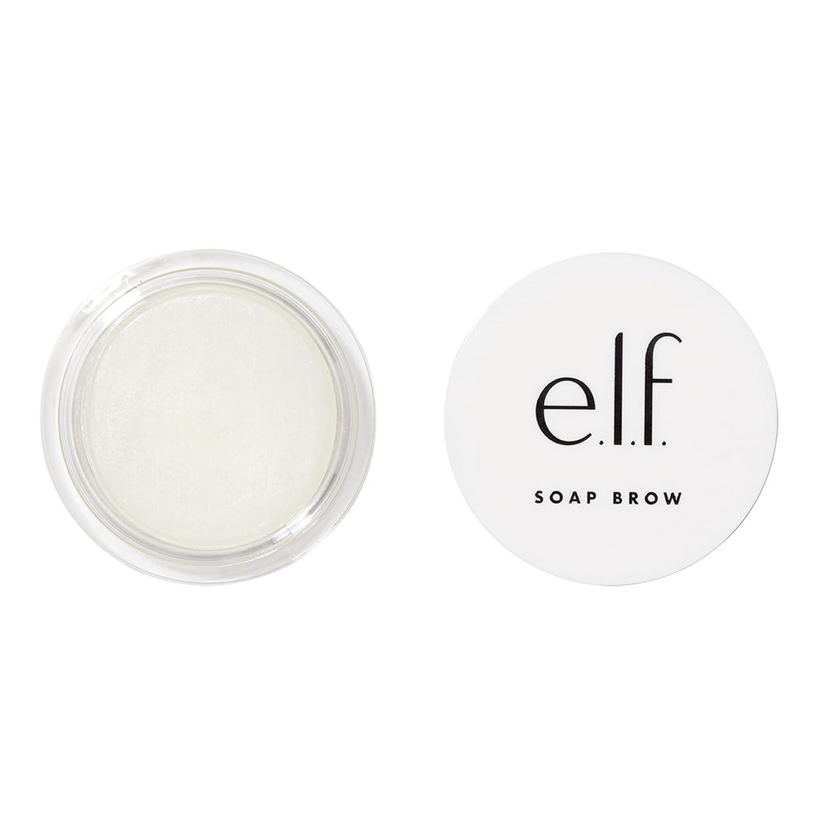 e.l.f. Soap Brow. Clear Brow Pomade For Shaping & Taming Brows To Stay Put. Long-Wear With Firm Hold. Universal Color. Vegan & Cruelty-Free