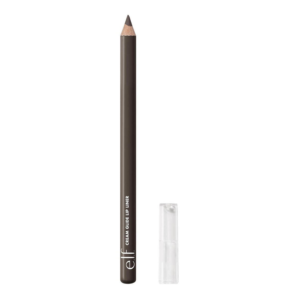 e.l.f. Cream Glide Lip Liner. Creamy High-Pigment. Spill the Tea | Semi-Matte Finish. Creamy Application. Smooth Glide Lip Pencil. Defines & Shapes. Vegan & Cruelty-Free
