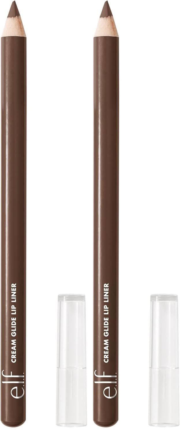 e.l.f. Cream Glide Lip Liner. Creamy High-Pigment. Red Receipt | Semi-Matte Finish. Creamy Application. Smooth Glide Lip Pencil. Defines & Shapes. Vegan & Cruelty-Free