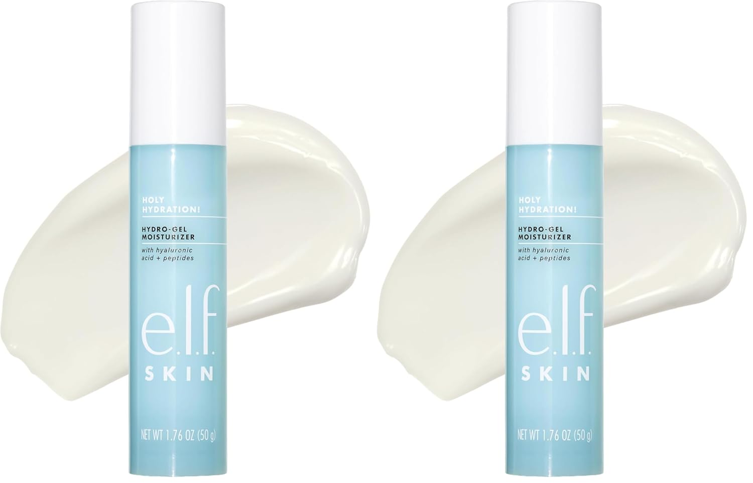 e.l.f. SKIN Holy Hydration! Hydro-Gel Moisturizer. Hydrates & Moisturizes Skin for a Plumped Up Complexion. Lightweight & Quick-Absorbing. 1.76 Oz