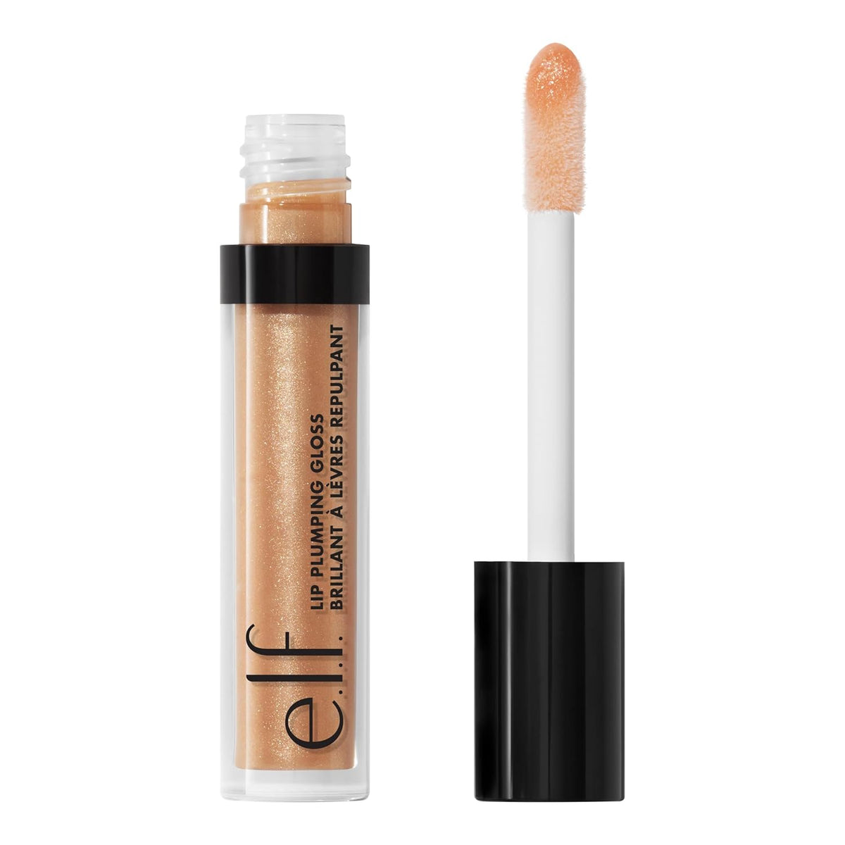 e.l.f. Lip Plumping Gloss. Pink Sugar | High-Shine Sheer Color. Hydrates & Creates Fuller Lips With Vitamin E. Vegan & Cruelty-Free. Pink Sugar. 0.09 Fl Oz