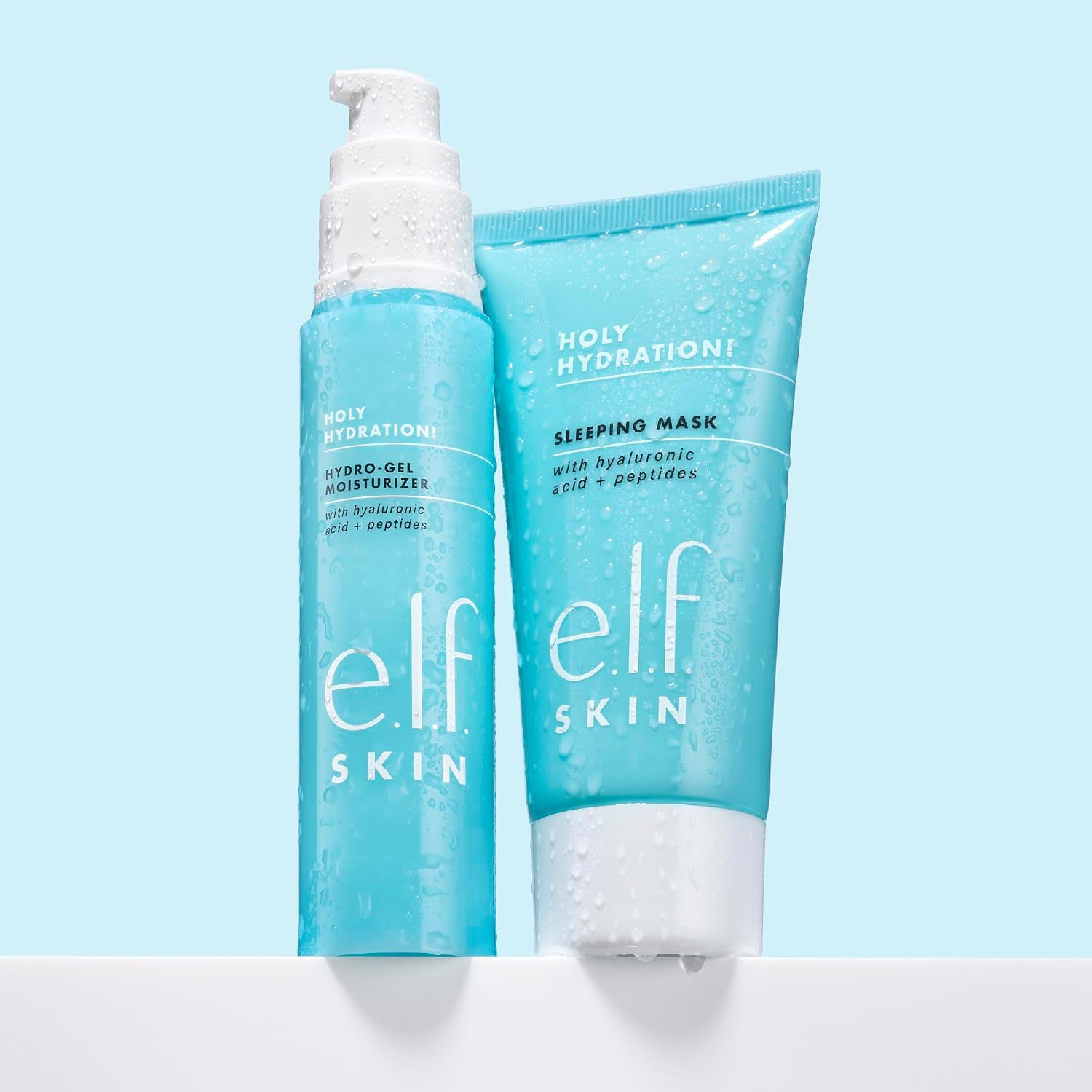 e.l.f. SKIN Holy Hydration! Sleeping Mask. Moisturizing & Plumping Dual-Use Sleep Or Rinse-Off Face Mask. Soothes Skin With A Creamy Formula