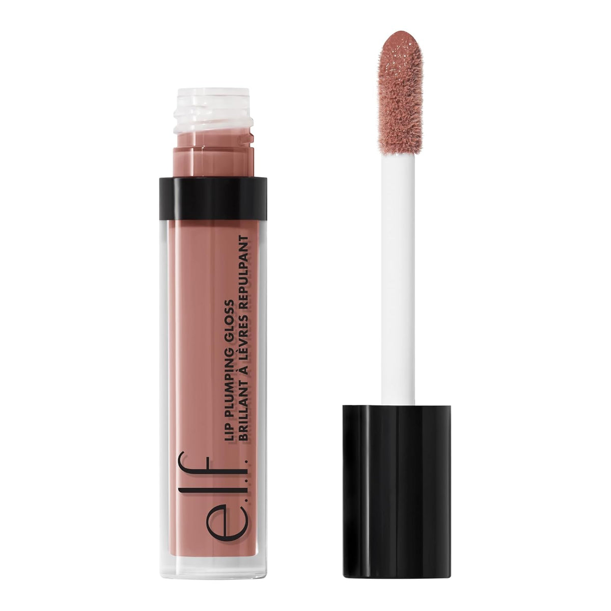 e.l.f. Lip Plumping Gloss. Sparkling Rosé | High-Shine Sheer Color. Hydrates & Creates Fuller Lips With Vitamin E. Vegan & Cruelty-Free. Sparkling Rosé. 0.09 Fl Oz