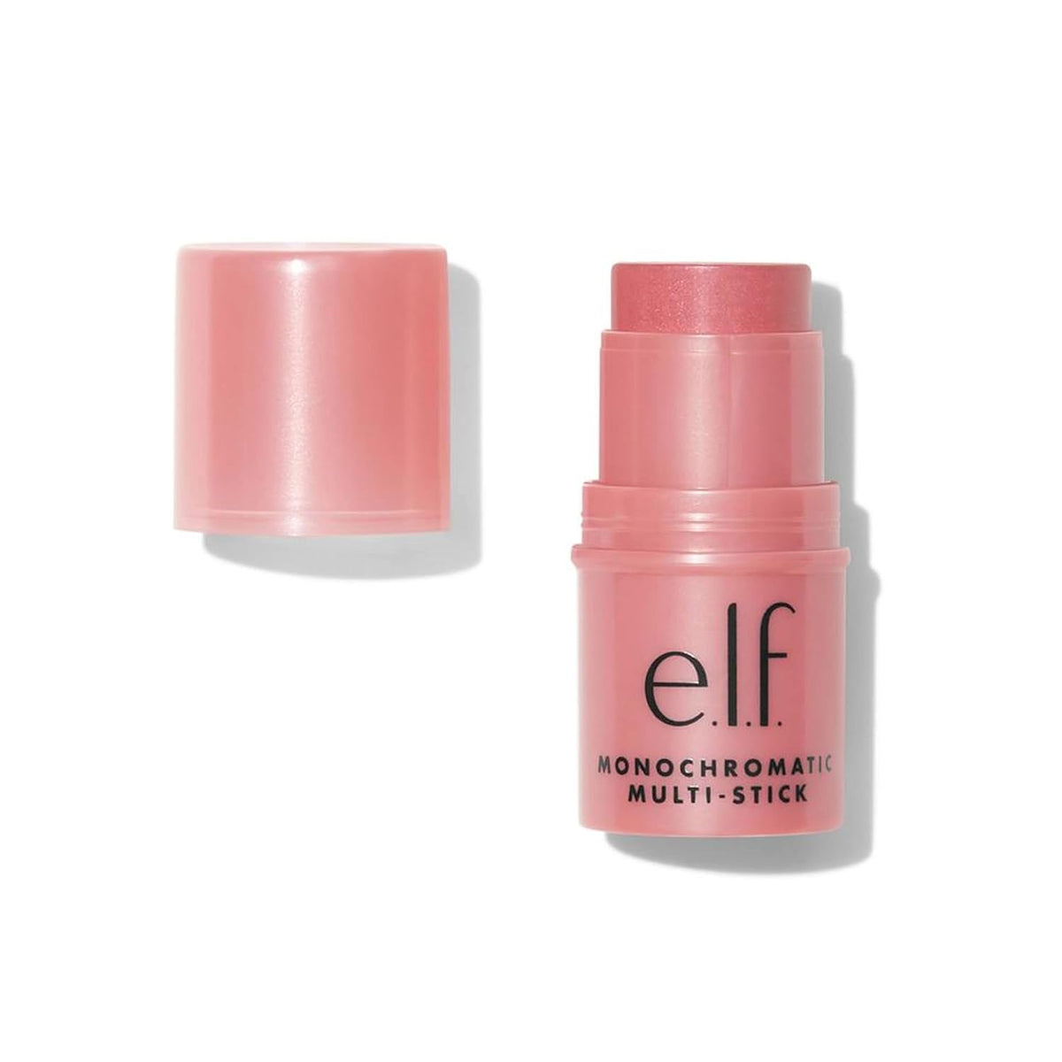 e.l.f.. Monochromatic Multi Stick. Creamy. Lightweight. Versatile. Luxurious. Adds Shimmer. Easy To Use On The Go. Blends Effortlessly. Sparkling Rose. 0.17 Oz