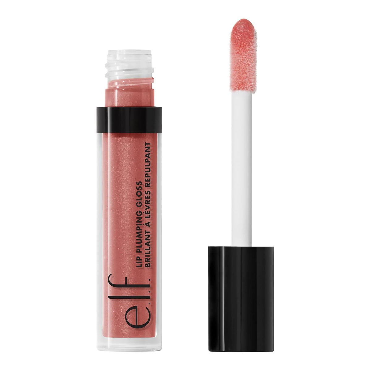 e.l.f. Lip Plumping Gloss. Mauve Lady | High-Shine Sheer Color. Hydrates & Creates Fuller Lips With Vitamin E. Vegan & Cruelty-Free. Mauve Lady. 0.09 Fl Oz