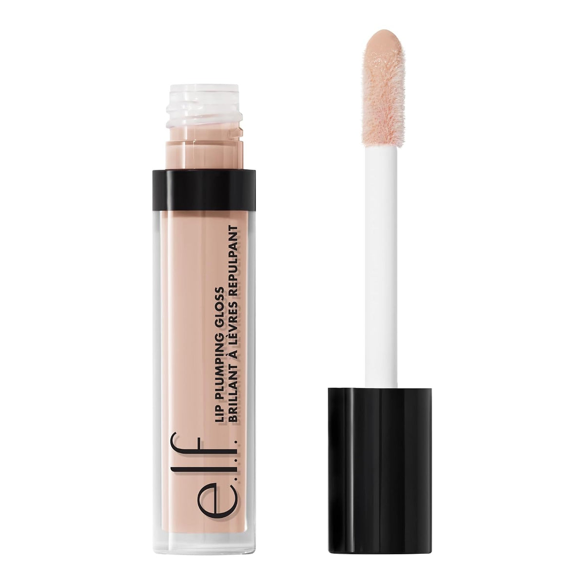 e.l.f. Lip Plumping Gloss. Chocolate Glaze | High-Shine Sheer Color. Hydrates & Creates Fuller Lips With Vitamin E. Vegan & Cruelty-Free. Chocolate Glaze. 0.09 Fl Oz