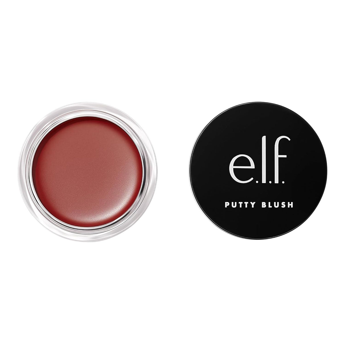 e.l.f. Putty Blush. Creamy & High-Pigment Formula For A Natural Glow. Delivers A Semi-Matte & Powder Finish. Vegan & Cruelty-Free. Caribbean