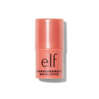 e.l.f. Monochromatic Multi Stick. Cream-to-Powder. Glimmering Guava | Creamy & Blendable for Eyes. Lips & Cheeks. Adds Shimmer. Lightweight Buildable Finish. Travel-Friendly. Vegan & Cruelty-Free