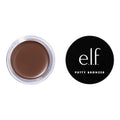 e.l.f. Putty Bronzer. Creamy & Highly Pigmented Formula. Creates a Long-Lasting Bronzed Glow. Infused with Argan Oil & Vitamin E. Sun Kissed. 0.35 Oz
