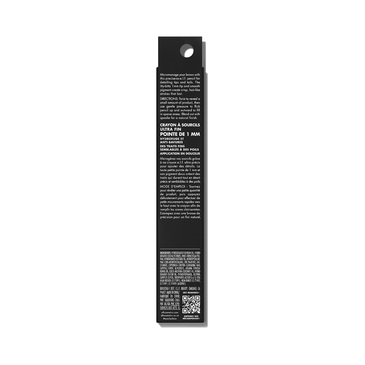 e.l.f. Micro-Fine Brow Pencil. Auburn | Waterproof Brow Color & Spoolie For Shaping Brows & Creating A Feathered Natural-Looking Finish. Vegan & Cruelty-Free