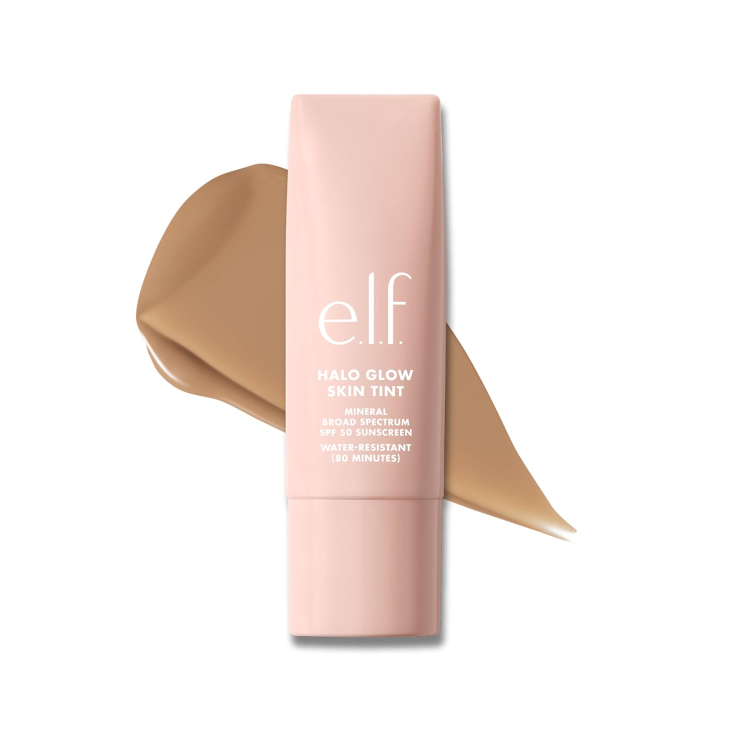 e.l.f. Halo Glow Skin Tint SPF 50. 1 Fair Neutral | Tinted Moisturizer For Light. Buildable Coverage. Creates A Natural Glow. Vegan & Cruelty-Free