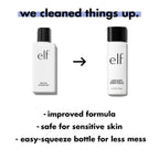 e.l.f. Clean Queen Liquid Brush & Sponge Cleaner. Gentle Foaming Cleaner For Removing Leftover Makeup. Dirt & Grime. Vegan & Cruelty-Free. 4.1 oz