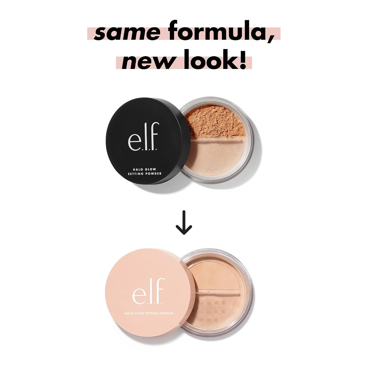 e.l.f. Halo Glow Soft Focus Setting Powder. Silky & Creates Soft Glow Without Shine. Smooths Pores & Lines. Vegan & Cruelty-Free. Light
