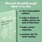 e.l.f. SKIN Blemish Breakthrough Stick It To Zits Pimple Patches | Helps Reduce The Look of Blemishes & Heal. Vegan & Cruelty-free. 36 Patches