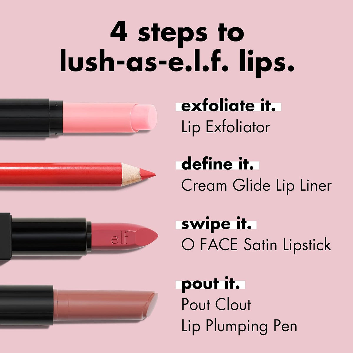 e.l.f. Cream Glide Lip Liner. Creamy High-Pigment. Spill the Tea | Semi-Matte Finish. Creamy Application. Smooth Glide Lip Pencil. Defines & Shapes. Vegan & Cruelty-Free