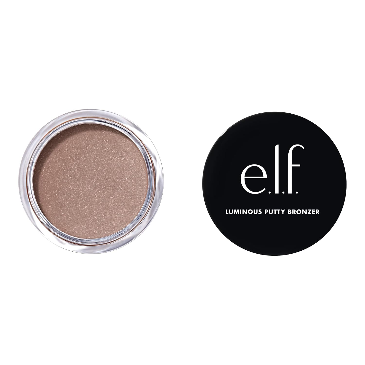 e.l.f. Luminous Putty Bronzer. Vacay Mood | Lightweight Putty-to-Powder Bronzer For A Radiant. Glowing Finish. Highly Pigmented. Vegan & Cruelty-Free