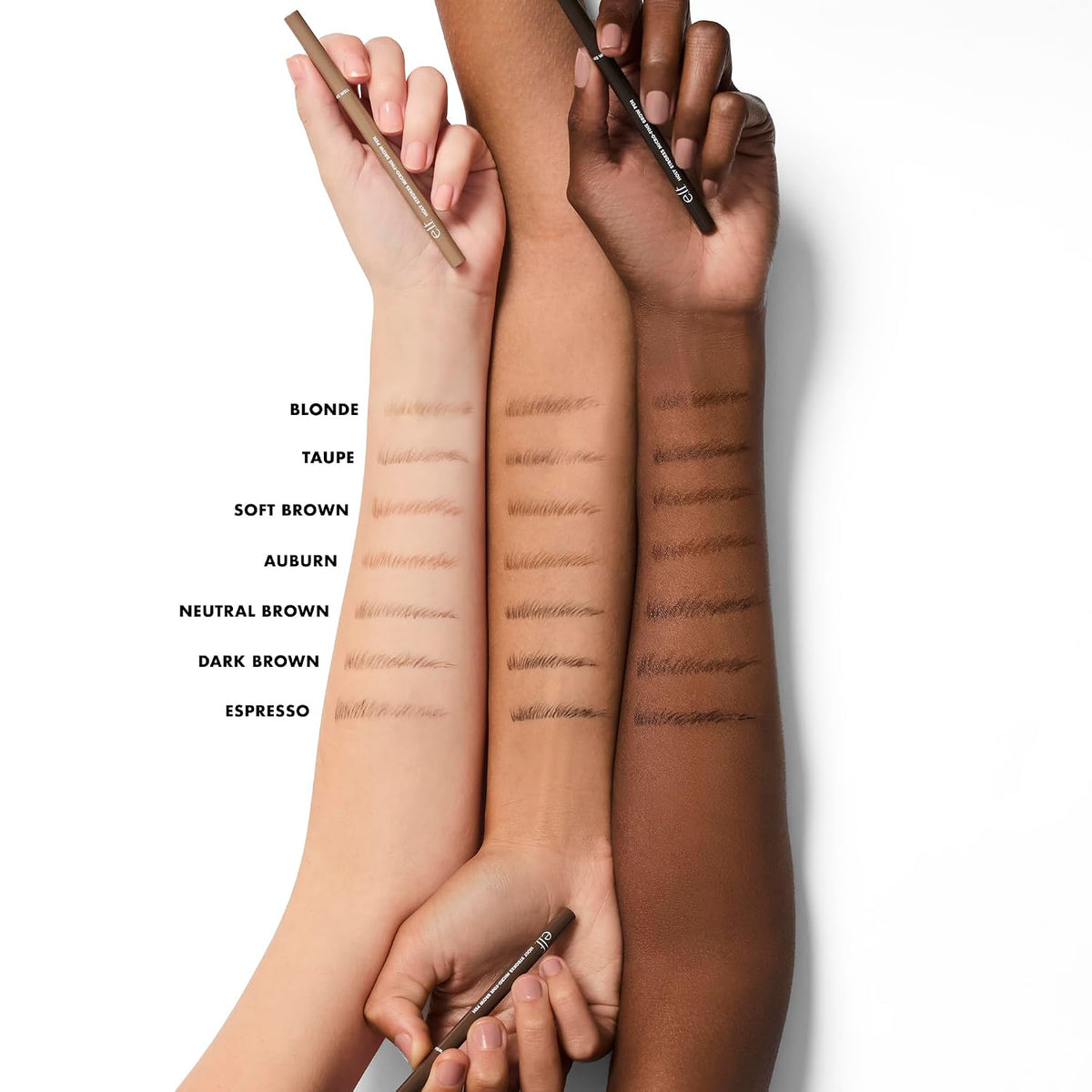 e.l.f. Holy Strokes Micro-Fine Brow Pen. Liquid Waterproof Eyebrow Makeup For Detailing & Adding Dimension. Vegan & Cruelty-Free. Blonde