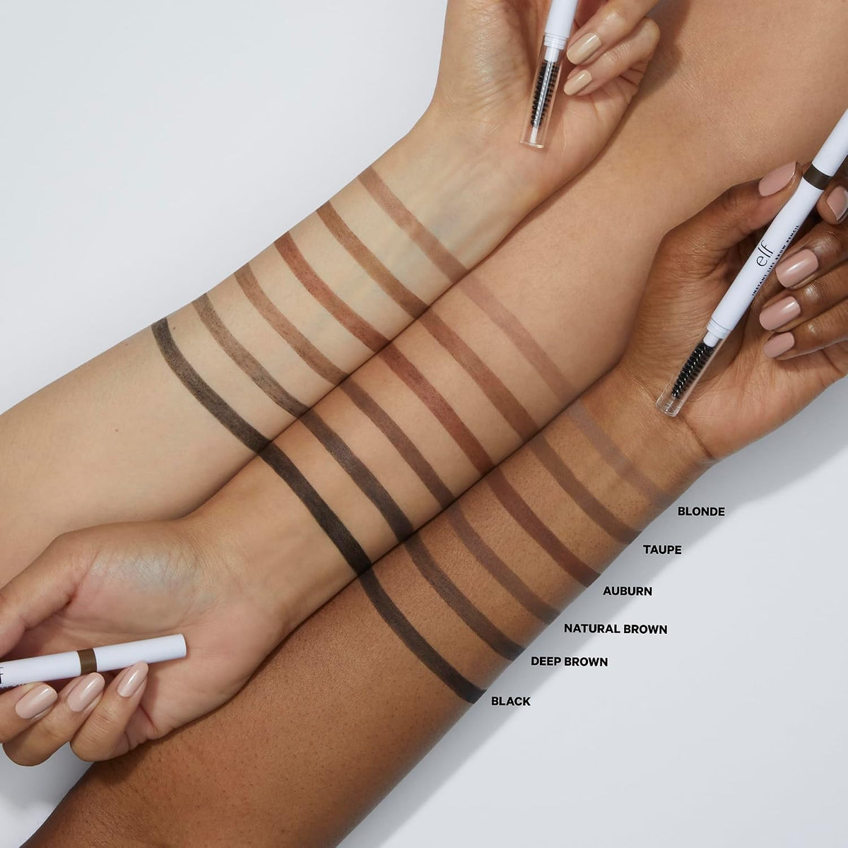 e.l.f. Instant Lift Brow Pencil. Dual-Sided. Blonde | Retractable Precision-Tip Brow Pencil with Grooming Spoolie for Buildable Natural-Looking Color. Vegan & Cruelty-Free