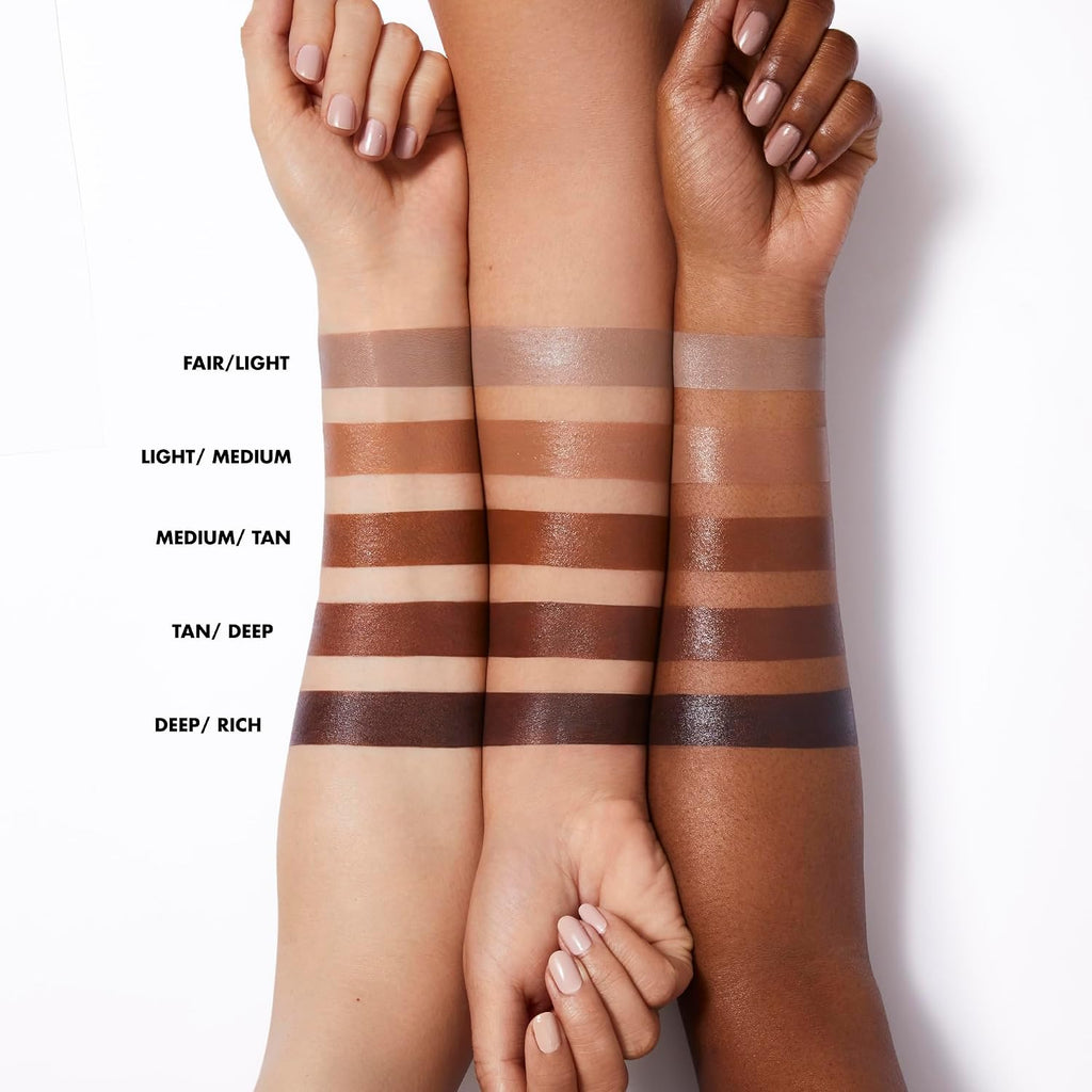 e.l.f. Halo Glow Contour Beauty Wand. Medium/Tan | Liquid Contour Wand For A Naturally Sculpted Look. Buildable Formula. Vegan & Cruelty-free