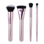 e.l.f. Complexion Perfection Brush Kit. 4-Piece Makeup Brush Set. Brushes For Foundations & Concealers. Vegan & Cruelty-Free