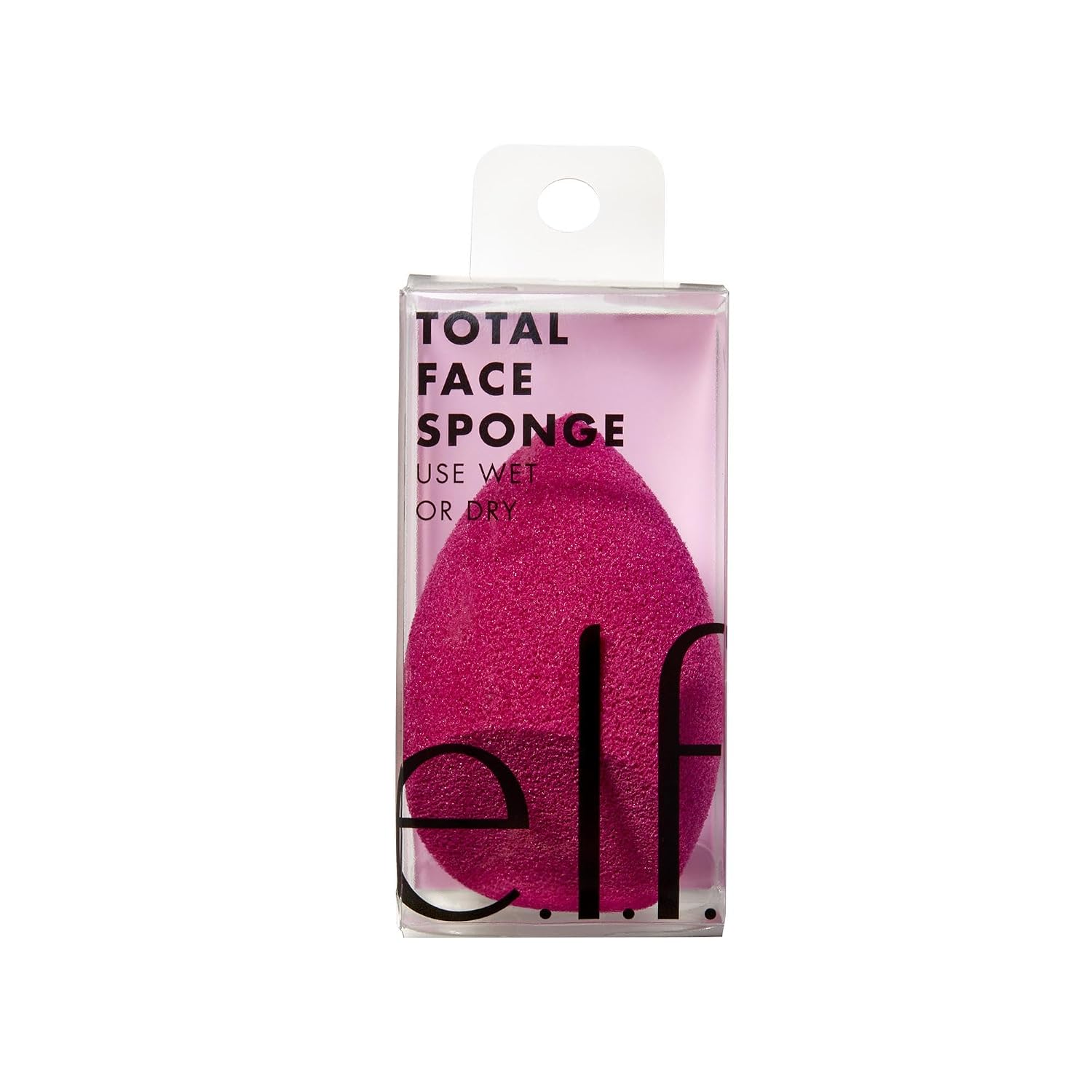 e.l.f. Total Face Blending Sponge. Latex-Free Makeup Sponge With Angled & Rounded Sides For Concealer. Foundation & more. Vegan & Cruelty-Free