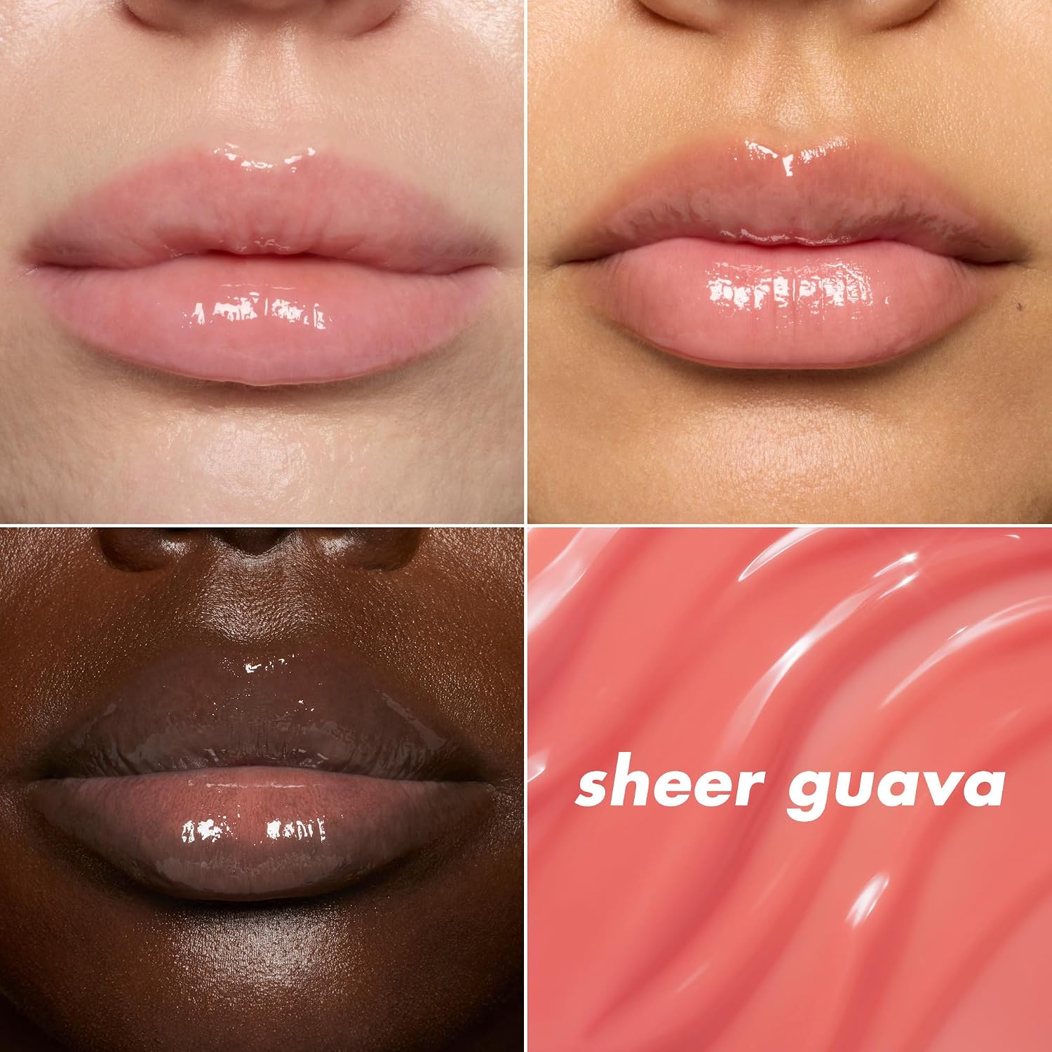 e.l.f. SKIN Thirst Burst Lip Treatment. Sheer Guava | Hydrating Lip Balm Moisturizer for Plumping & Relieving Dry Lips. Vegan & Cruelty-Free. Guava