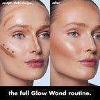 e.l.f. Halo Glow Highlight Beauty Wand. Liquid Highlighter Wand For Luminous. Glowing Skin. Buildable Formula. Vegan & Cruelty-free. IRL Angel