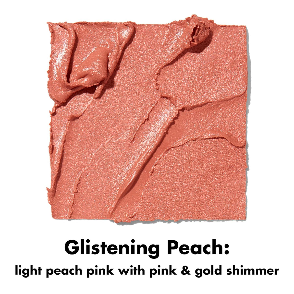 e.l.f.. Monochromatic Multi Stick. Creamy. Lightweight. Versatile. Luxurious. Adds Shimmer. Easy To Use On The Go. Blends Effortlessly. Glistening Peach. 0.155 Oz