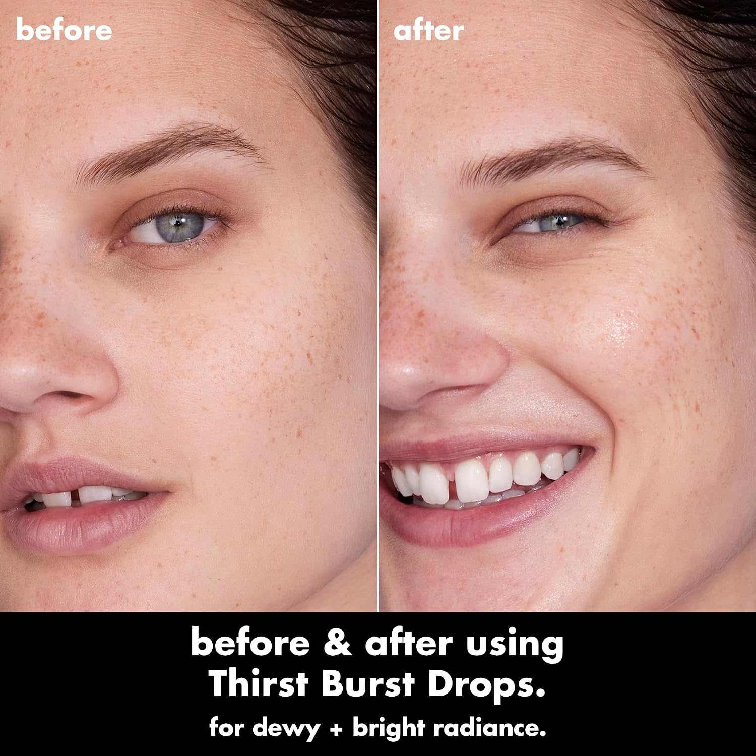 e.l.f. SKIN Holy Hydration! Thirst Burst Drops. Face Serum. 1 oz | 5% Niacinamide & Hyaluronic Acid for Radiant. Plump-Looking Skin. Non-Greasy Feel Serum & Primer. Vegan & Cruelty-Free