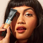 e.l.f. Camo CC Cream. SPF 30 Color-Correcting Medium-To-Full Coverage Face Foundation. Delivers An Airbrushed Finish. Vegan & Cruelty-Free. Medium 355 W